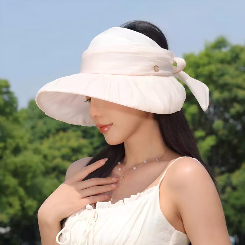 轻薄透气空顶帽，夏季开车骑车遮阳神器