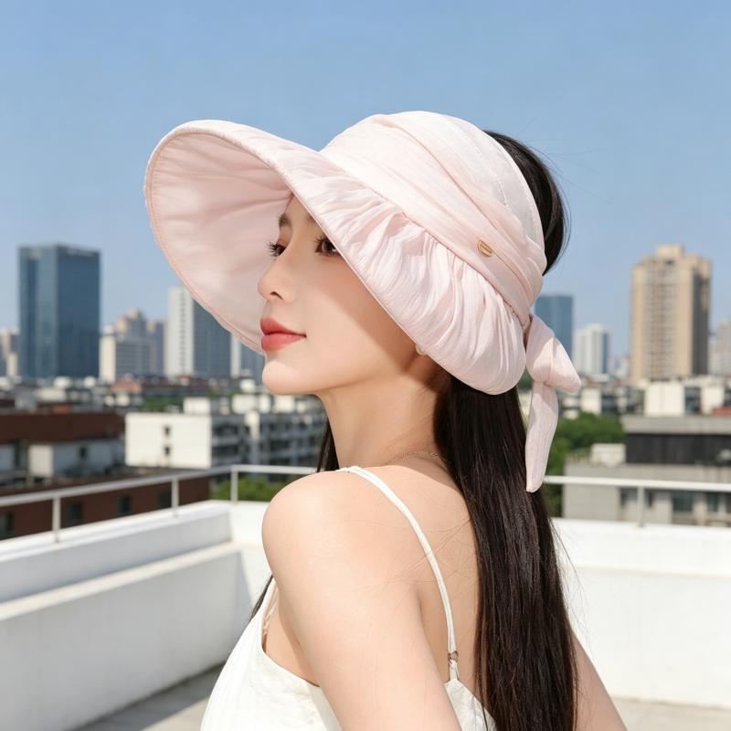 轻薄透气空顶帽，夏季开车骑车遮阳神器