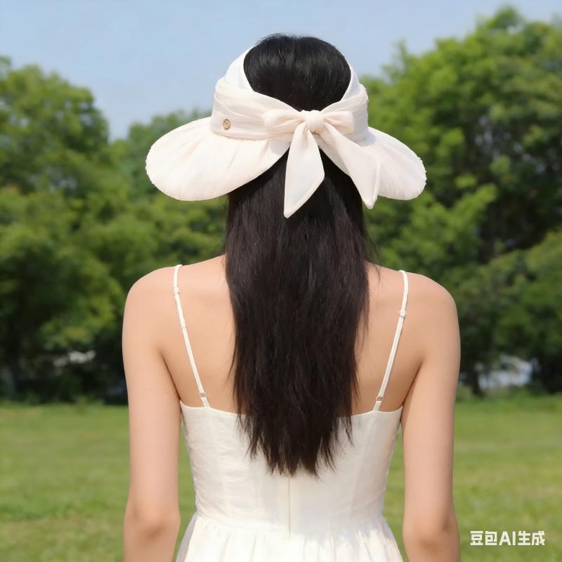 轻薄透气空顶帽，夏季开车骑车遮阳神器